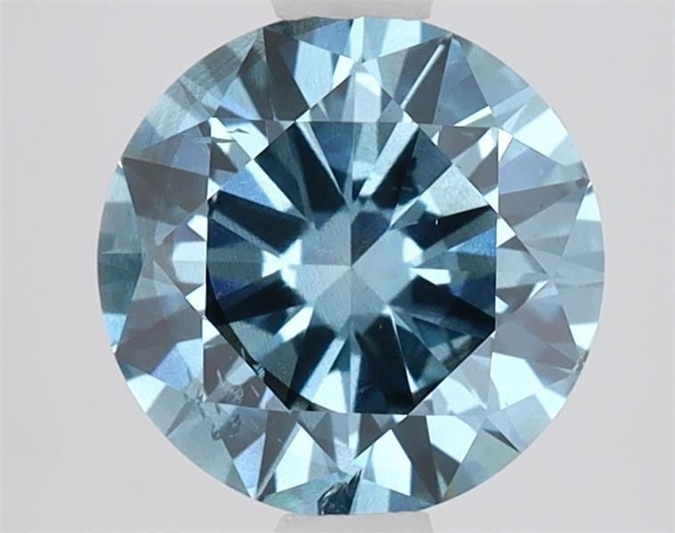 Loose Diamond - ROUND 2.02ct Fancy Vivid Blue I1: Loose Diamond - ROUND 2.02ct Fancy Vivid Blue I1 Source: This is a real non-mined Diamond that has been grown in a lab Shape: ROUND Carats: 2.02 Color: Fancy Vivid Blue Certification: IGI Video:
