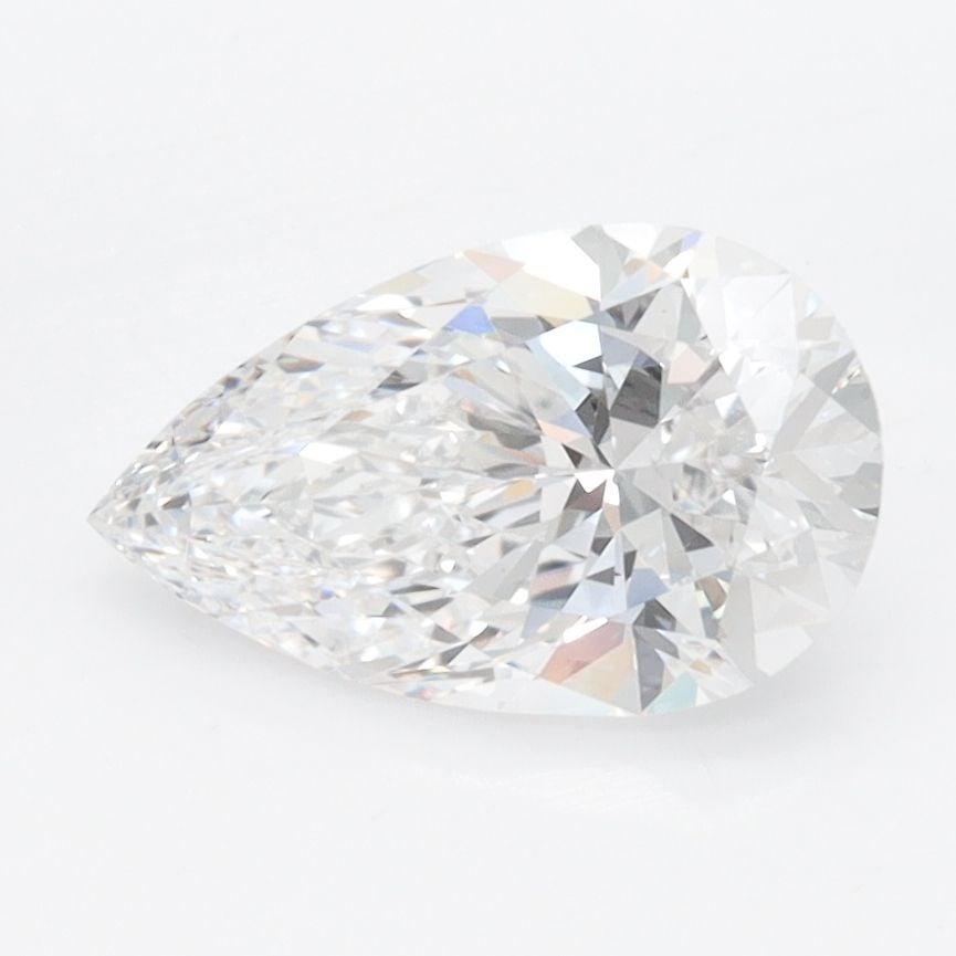 Loose Diamond - PEAR 1.5ct D VVS2: Loose Diamond - PEAR 1.5ct D VVS2 Source: This is a real non-mined Diamond that has been grown in a lab Shape: PEAR Carats: 1.5 Color: D Clarity: VVS2 Certification: IGI Video: