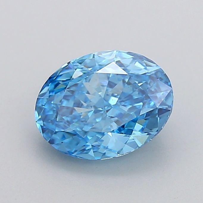 Loose Diamond - OVAL 2.03ct Fancy Vivid Blue VS1: Loose Diamond - OVAL 2.03ct Fancy Vivid Blue VS1 Source: This is a real non-mined Diamond that has been grown in a lab Shape: OVAL Carats: 2.03 Color: Fancy Vivid Blue Certification: IGI Video: Video