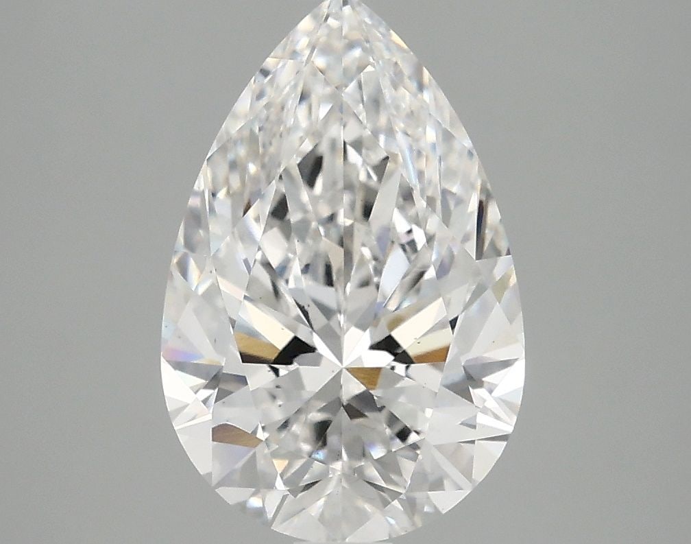 Loose Diamond - PEAR 3.08ct E VS2: Loose Diamond - PEAR 3.08ct E VS2 Source: This is a real non-mined Diamond that has been grown in a lab Shape: PEAR Carats: 3.08 Color: E Clarity: VS2 Certification: IGI Video:
