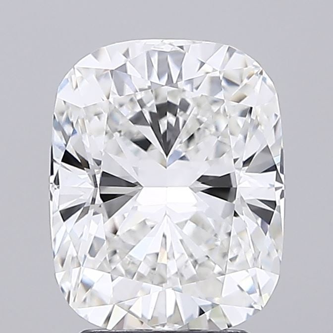 Loose Diamond - CUSHION MODIFIED 3.09ct E VVS2: Loose Diamond - CUSHION MODIFIED 3.09ct E VVS2 Source: This is a real non-mined Diamond that has been grown in a lab Shape: CUSHION MODIFIED Carats: 3.09 Color: E Clarity: VVS2 Certification: IGI Vide