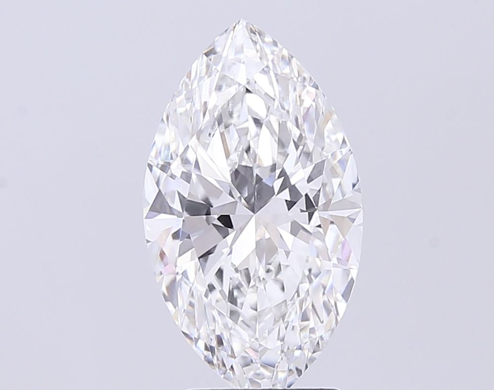 Loose Diamond - MARQUISE 3.52ct F IF: Loose Diamond - MARQUISE 3.52ct F IF Source: This is a real non-mined Diamond that has been grown in a lab Shape: MARQUISE Carats: 3.52 Color: F Clarity: IF Certification: IGI Video: