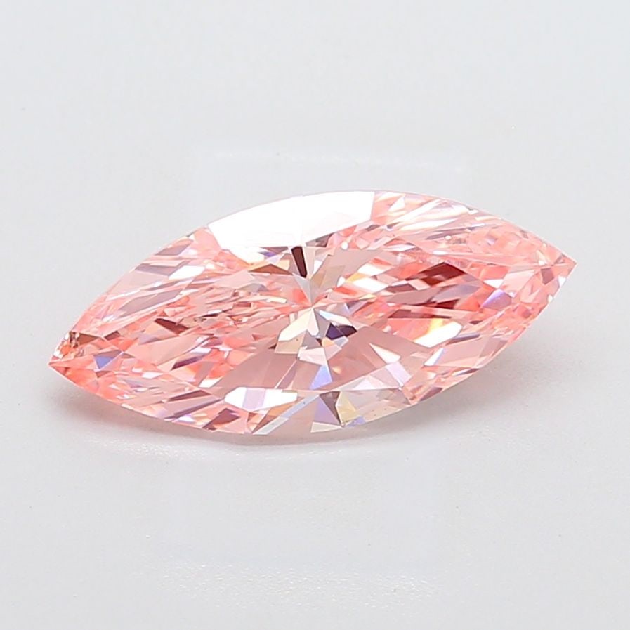 Loose Diamond - MARQUISE 3.5ct Fancy Intense Pink VS2: Loose Diamond - MARQUISE 3.5ct Fancy Intense Pink VS2 Source: This is a real non-mined Diamond that has been grown in a lab Shape: MARQUISE Carats: 3.5 Color: Fancy Intense Pink Certification: IGI Vid