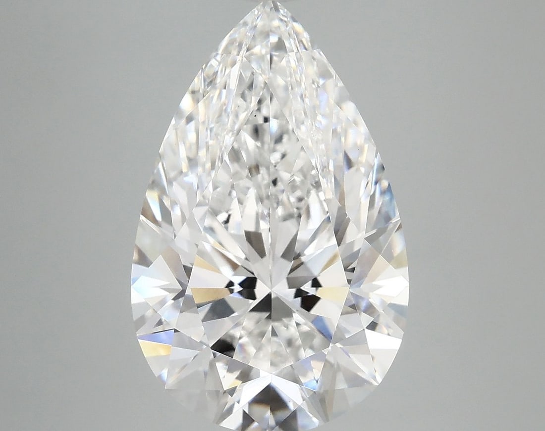 Loose Diamond - PEAR 6.08ct E VVS2: Loose Diamond - PEAR 6.08ct E VVS2 Source: This is a real non-mined Diamond that has been grown in a lab Shape: PEAR Carats: 6.08 Color: E Clarity: VVS2 Certification: IGI Video: