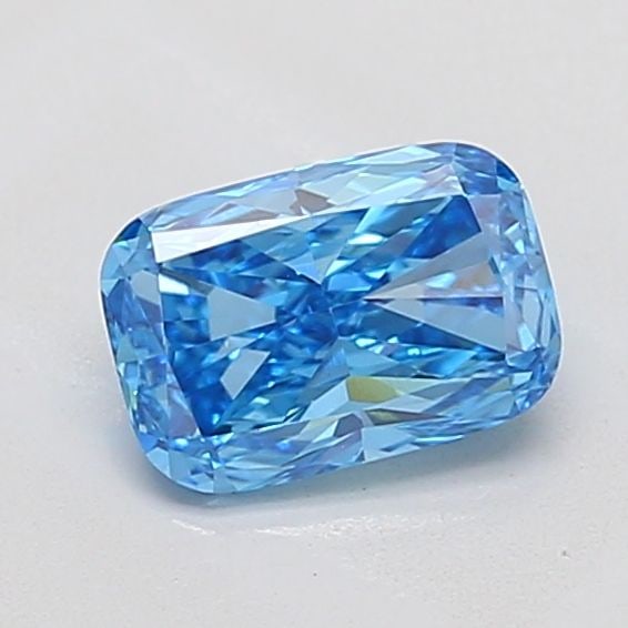 Loose Diamond - CUSHION MODIFIED 1.01ct Fancy Vivid Blue VS1: Loose Diamond - CUSHION MODIFIED 1.01ct Fancy Vivid Blue VS1 Source: This is a real non-mined Diamond that has been grown in a lab Shape: CUSHION MODIFIED Carats: 1.01 Color: Fancy Vivid Blue Certific
