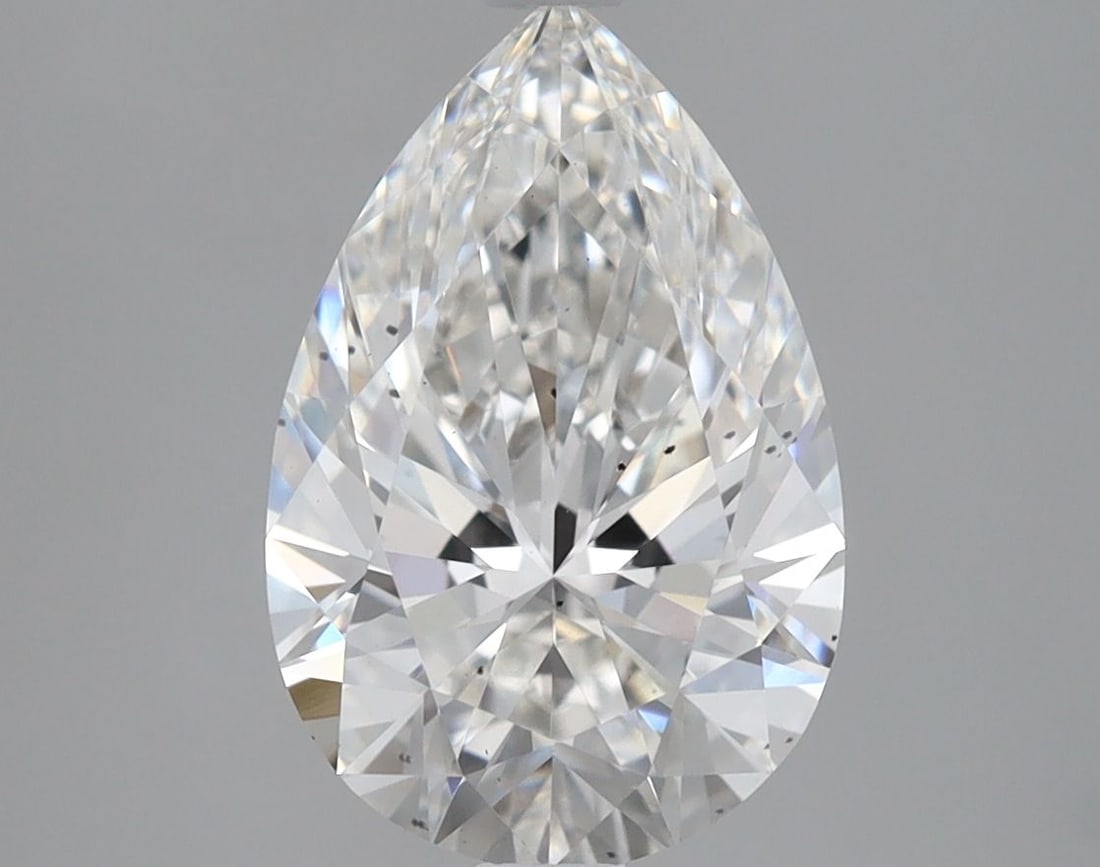 Loose Diamond - PEAR 2.05ct F SI1: Loose Diamond - PEAR 2.05ct F SI1 Source: This is a real non-mined Diamond that has been grown in a lab Shape: PEAR Carats: 2.05 Color: F Clarity: SI1 Certification: IGI Video: