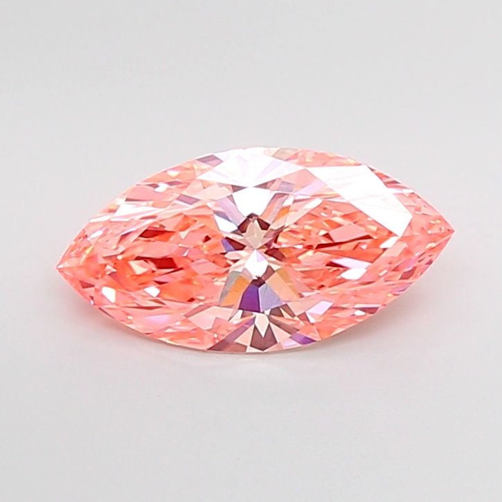 Loose Diamond - MARQUISE 2.01ct Fancy Vivid Pink VS1: Loose Diamond - MARQUISE 2.01ct Fancy Vivid Pink VS1 Source: This is a real non-mined Diamond that has been grown in a lab Shape: MARQUISE Carats: 2.01 Color: Fancy Vivid Pink Certification: IGI Video