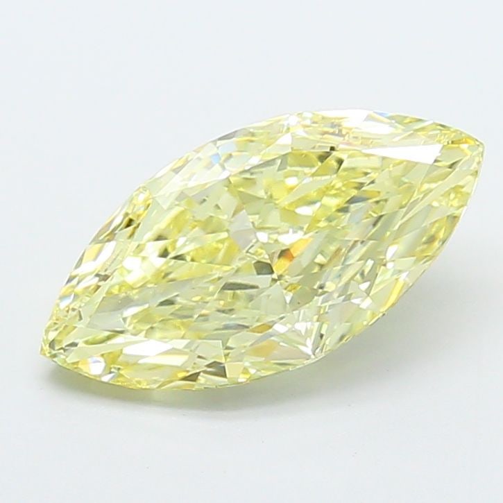 Loose Diamond - MARQUISE 4.1ct Fancy Yellow VVS2: Loose Diamond - MARQUISE 4.1ct Fancy Yellow VVS2 Source: This is a real non-mined Diamond that has been grown in a lab Shape: MARQUISE Carats: 4.1 Color: Fancy Yellow Certification: IGI Video: