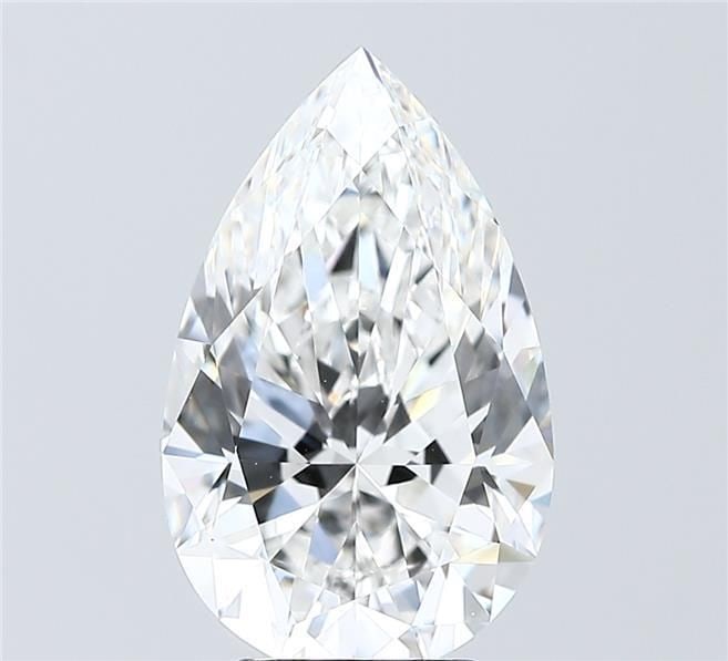 Loose Diamond - PEAR 4.07ct F VVS2: Loose Diamond - PEAR 4.07ct F VVS2 Source: This is a real non-mined Diamond that has been grown in a lab Shape: PEAR Carats: 4.07 Color: F Clarity: VVS2 Certification: IGI Video: