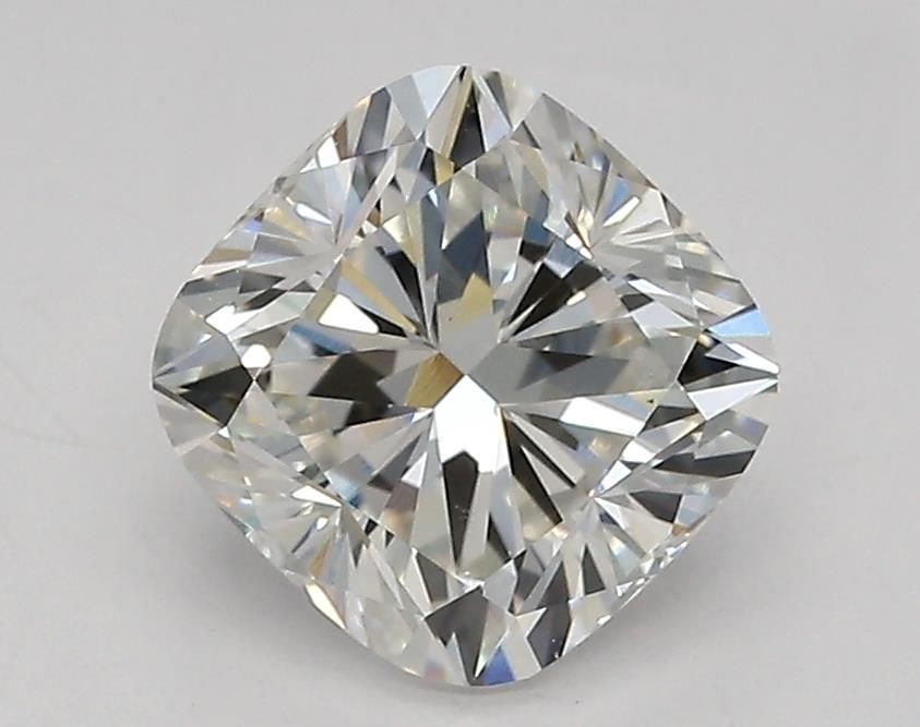 Loose Diamond - CUSHION MODIFIED 1.53ct F VVS2: Loose Diamond - CUSHION MODIFIED 1.53ct F VVS2 Source: This is a real non-mined Diamond that has been grown in a lab Shape: CUSHION MODIFIED Carats: 1.53 Color: F Clarity: VVS2 Certification: IGI Vide