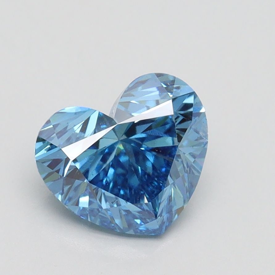 Loose Diamond - HEART 1.52ct Fancy Vivid Blue SI1 (1 of 1)