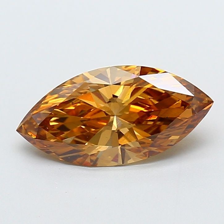 Loose Diamond - MARQUISE 1.54ct Fancy Brown VS1: Loose Diamond - MARQUISE 1.54ct Fancy Brown VS1 Source: This is a real non-mined Diamond that has been grown in a lab Shape: MARQUISE Carats: 1.54 Color: Fancy Brown Certification: IGI Video: Video