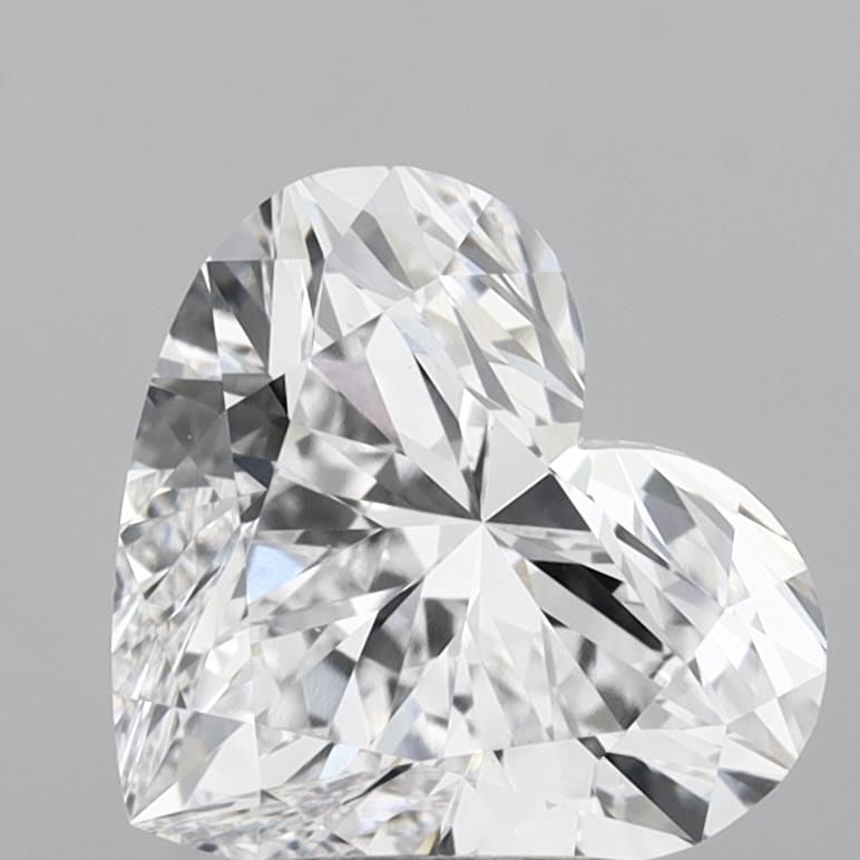 Loose Diamond - HEART 2.57ct D VVS2: Loose Diamond - HEART 2.57ct D VVS2 Source: This is a real non-mined Diamond that has been grown in a lab Shape: HEART Carats: 2.57 Color: D Clarity: VVS2 Certification: IGI Video: Video Link