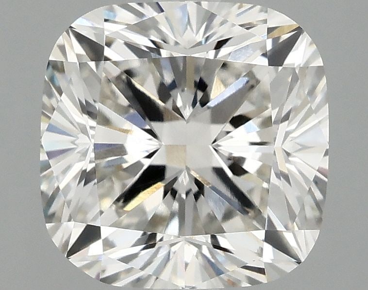 Loose Diamond - CUSHION MODIFIED 2.5ct H VVS2: Loose Diamond - CUSHION MODIFIED 2.5ct H VVS2 Source: This is a real non-mined Diamond that has been grown in a lab Shape: CUSHION MODIFIED Carats: 2.5 Color: H Clarity: VVS2 Certification: IGI Video: