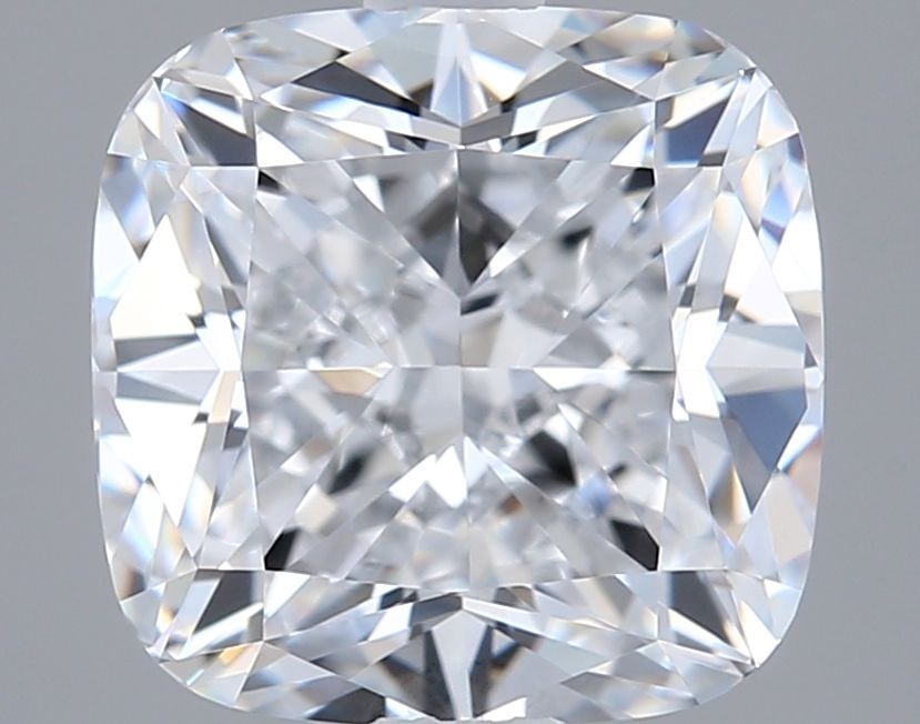 Loose Diamond - CUSHION MODIFIED 2.51ct D VVS2: Loose Diamond - CUSHION MODIFIED 2.51ct D VVS2 Source: This is a real non-mined Diamond that has been grown in a lab Shape: CUSHION MODIFIED Carats: 2.51 Color: D Clarity: VVS2 Certification: IGI Vide
