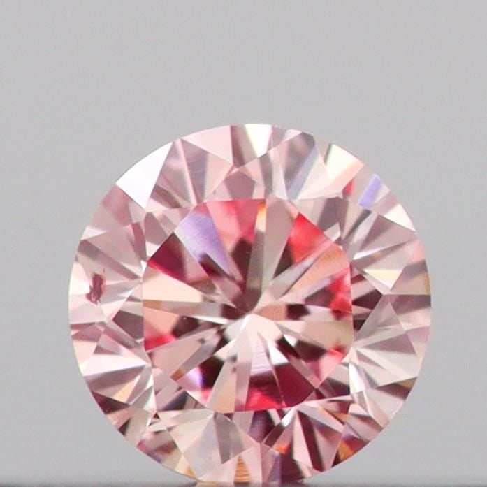 Loose Diamond - ROUND 0.11ct Fancy Pink SI1: Loose Diamond - ROUND 0.11ct Fancy Pink SI1 Source: This is a real non-mined Diamond that has been grown in a lab Shape: ROUND Carats: 0.11 Color: Fancy Pink Certification: IGI Video: