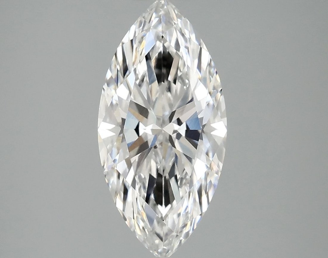 Loose Diamond - MARQUISE 2.09ct E VVS2: Loose Diamond - MARQUISE 2.09ct E VVS2 Source: This is a real non-mined Diamond that has been grown in a lab Shape: MARQUISE Carats: 2.09 Color: E Clarity: VVS2 Certification: IGI Video: