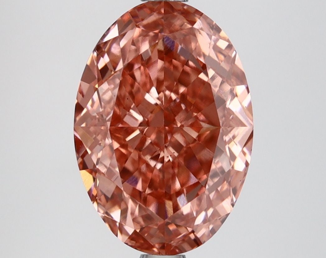 Loose Diamond - OVAL 3.77ct Fancy Vivid Pink VS1: Loose Diamond - OVAL 3.77ct Fancy Vivid Pink VS1 Source: This is a real non-mined Diamond that has been grown in a lab Shape: OVAL Carats: 3.77 Color: Fancy Vivid Pink Certification: IGI Video: