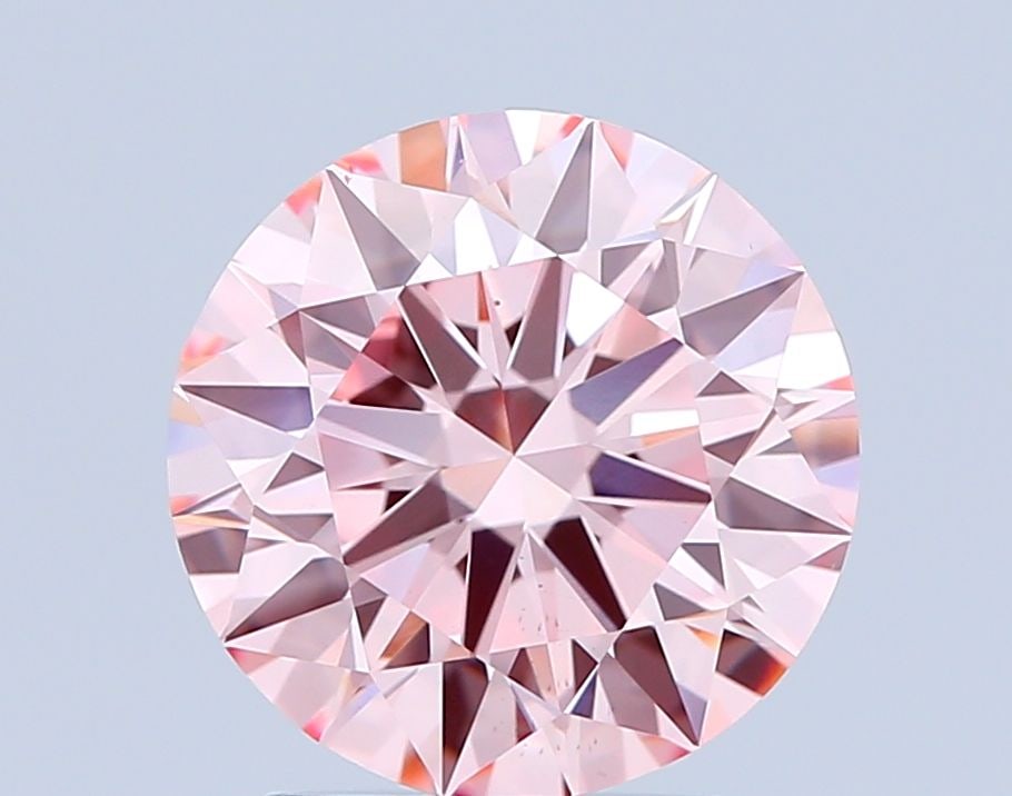 Ideal Loose Diamond - ROUND 2.26ct Fancy Intense Pink VS1: Ideal Loose Diamond - ROUND 2.26ct Fancy Intense Pink VS1 Source: This is a real non-mined Diamond that has been grown in a lab Shape: ROUND Carats: 2.26 Color: Fancy Intense Pink Certification: IGI V