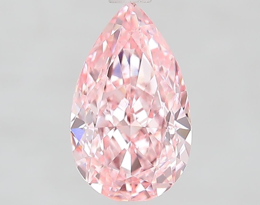 Loose Diamond - PEAR 2.03ct Fancy Vivid Pink VVS2: Loose Diamond - PEAR 2.03ct Fancy Vivid Pink VVS2 Source: This is a real non-mined Diamond that has been grown in a lab Shape: PEAR Carats: 2.03 Color: Fancy Vivid Pink Certification: IGI Video: