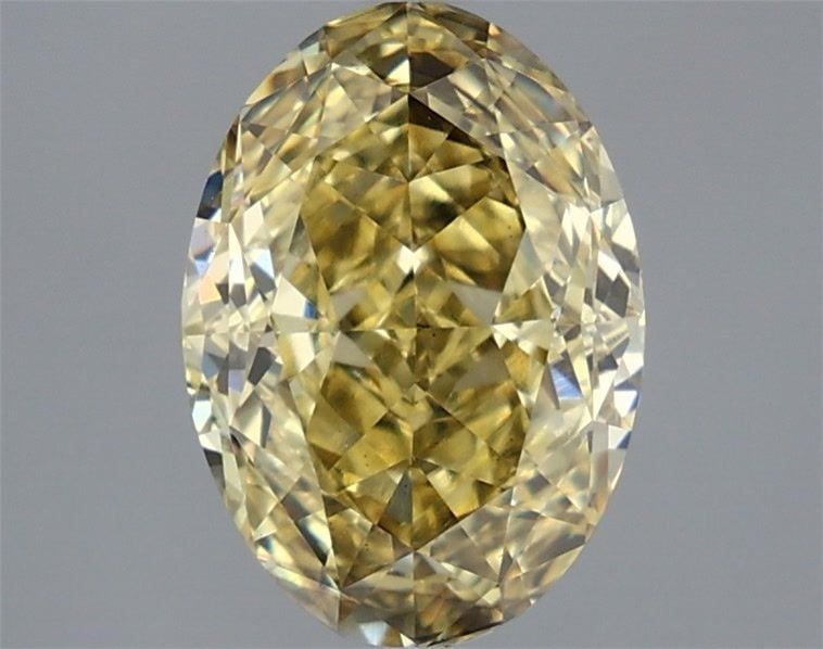 Loose Diamond - OVAL 3.04ct Fancy Intense Yellow VS2: Loose Diamond - OVAL 3.04ct Fancy Intense Yellow VS2 Source: This is a real non-mined Diamond that has been grown in a lab Shape: OVAL Carats: 3.04 Color: Fancy Intense Yellow Certification: IGI Video