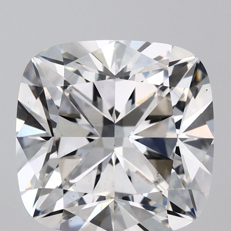 Loose Diamond - CUSHION BRILLIANT 5.1ct F VS2: Loose Diamond - CUSHION BRILLIANT 5.1ct F VS2 Source: This is a real non-mined Diamond that has been grown in a lab Shape: CUSHION BRILLIANT Carats: 5.1 Color: F Clarity: VS2 Certification: IGI Video: