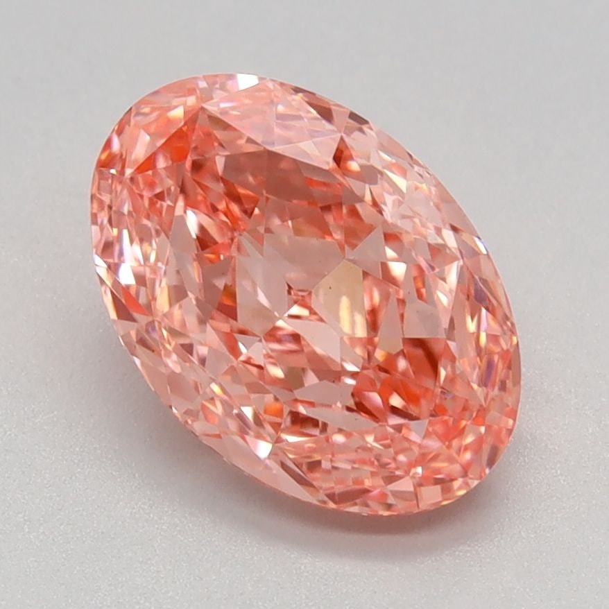 Loose Diamond - OVAL 1.58ct Fancy Vivid Pink VS1: Loose Diamond - OVAL 1.58ct Fancy Vivid Pink VS1 Source: This is a real non-mined Diamond that has been grown in a lab Shape: OVAL Carats: 1.58 Color: Fancy Vivid Pink Certification: IGI Video: