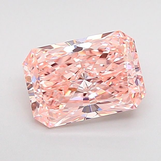 Loose Diamond - RADIANT 1.16ct Fancy Intense Pink VVS2: Loose Diamond - RADIANT 1.16ct Fancy Intense Pink VVS2 Source: This is a real non-mined Diamond that has been grown in a lab Shape: RADIANT Carats: 1.16 Color: Fancy Intense Pink Certification: IGI Vi