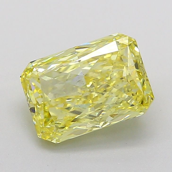 Loose Diamond - RADIANT 2.07ct Fancy Intense Yellow SI1: Loose Diamond - RADIANT 2.07ct Fancy Intense Yellow SI1 Source: This is a real non-mined Diamond that has been grown in a lab Shape: RADIANT Carats: 2.07 Color: Fancy Intense Yellow Certification: IGI