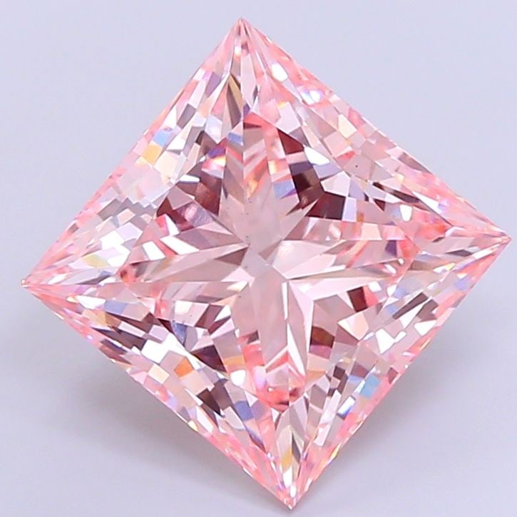 Loose Diamond - PRINCESS 15.77ct Fancy Intense Pink VS1: Loose Diamond - PRINCESS 15.77ct Fancy Intense Pink VS1 Source: This is a real non-mined Diamond that has been grown in a lab Shape: PRINCESS Carats: 15.77 Color: Fancy Intense Pink Certification: IGI