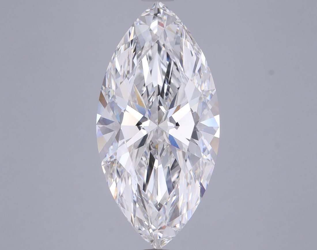 Loose Diamond - MARQUISE 4.51ct G VS2: Loose Diamond - MARQUISE 4.51ct G VS2 Source: This is a real non-mined Diamond that has been grown in a lab Shape: MARQUISE Carats: 4.51 Color: G Clarity: VS2 Certification: GIA Video: