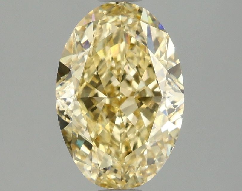 Loose Diamond - OVAL 2.05ct Fancy Intense Yellow VS1: Loose Diamond - OVAL 2.05ct Fancy Intense Yellow VS1 Source: This is a real non-mined Diamond that has been grown in a lab Shape: OVAL Carats: 2.05 Color: Fancy Intense Yellow Certification: IGI Video