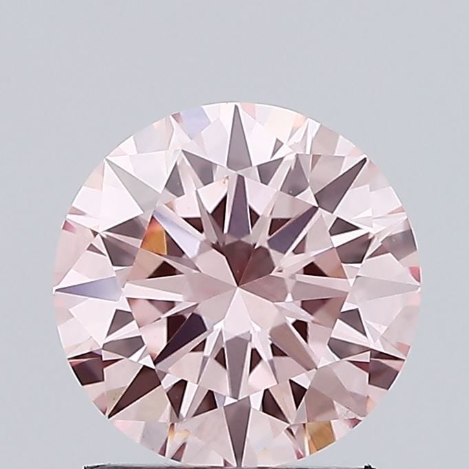 Loose Diamond - ROUND 1.49ct Fancy Intense Pink VS1: Loose Diamond - ROUND 1.49ct Fancy Intense Pink VS1 Source: This is a real non-mined Diamond that has been grown in a lab Shape: ROUND Carats: 1.49 Color: Fancy Intense Pink Certification: IGI Video: