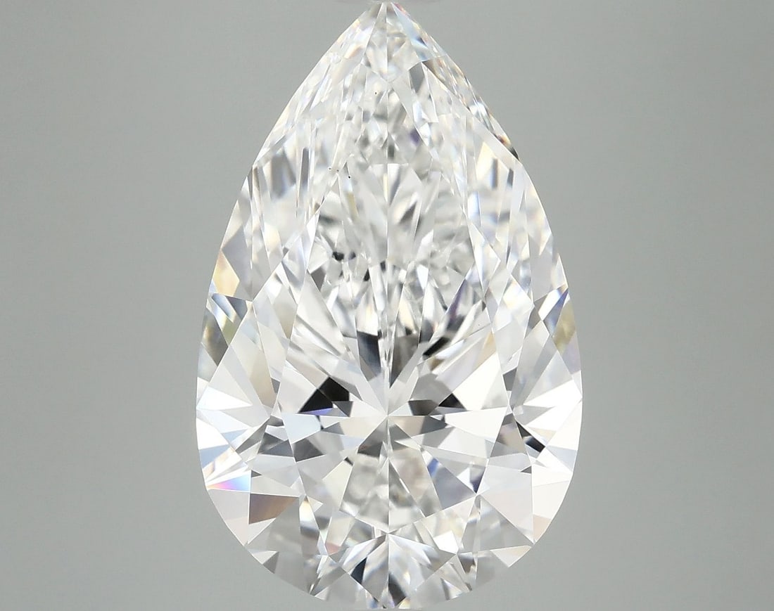 Loose Diamond - PEAR 7.7ct E VS1: Loose Diamond - PEAR 7.7ct E VS1 Source: This is a real non-mined Diamond that has been grown in a lab Shape: PEAR Carats: 7.7 Color: E Clarity: VS1 Certification: IGI Video: