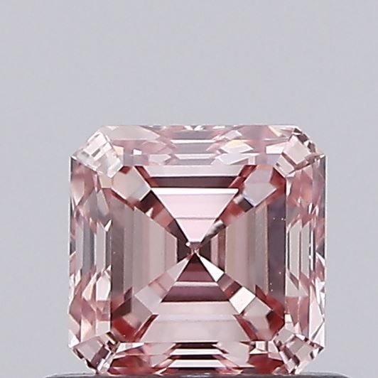 Loose Diamond - ASSCHER 0.58ct Fancy Vivid Pink VVS2: Loose Diamond - ASSCHER 0.58ct Fancy Vivid Pink VVS2 Source: This is a real non-mined Diamond that has been grown in a lab Shape: ASSCHER Carats: 0.58 Color: Fancy Vivid Pink Certification: NONE Video