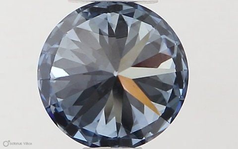 Loose Diamond - ROUND 0.52ct Fancy Intense Blue VS2: Loose Diamond - ROUND 0.52ct Fancy Intense Blue VS2 Source: This is a real non-mined Diamond that has been grown in a lab Shape: ROUND Carats: 0.52 Color: Fancy Intense Blue Certification: IGI Video: