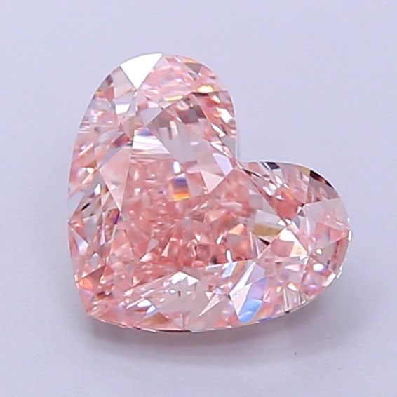 Loose Diamond - HEART 1.67ct Fancy Intense Pink VVS2: Loose Diamond - HEART 1.67ct Fancy Intense Pink VVS2 Source: This is a real non-mined Diamond that has been grown in a lab Shape: HEART Carats: 1.67 Color: Fancy Intense Pink Certification: IGI Video: