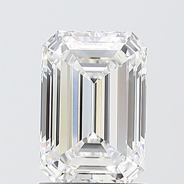 Loose Diamond - EMERALD 1.65ct E VVS2: Loose Diamond - EMERALD 1.65ct E VVS2 Source: This is a real non-mined Diamond that has been grown in a lab Shape: EMERALD Carats: 1.65 Color: E Clarity: VVS2 Certification: IGI Video:
