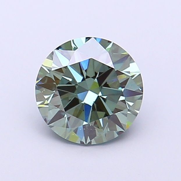 Ideal Loose Diamond - ROUND 1.0ct Fancy Vivid Green VS1: Ideal Loose Diamond - ROUND 1.0ct Fancy Vivid Green VS1 Source: This is a real non-mined Diamond that has been grown in a lab Shape: ROUND Carats: 1.0 Color: Fancy Vivid Green Certification: IGI Video