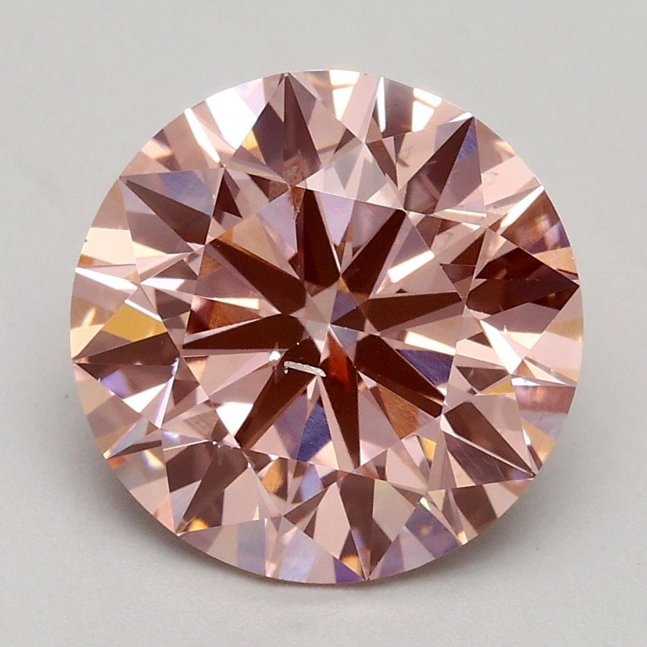 Ideal Loose Diamond - ROUND 2.65ct Fancy Intense Pink SI1: Ideal Loose Diamond - ROUND 2.65ct Fancy Intense Pink SI1 Source: This is a real non-mined Diamond that has been grown in a lab Shape: ROUND Carats: 2.65 Color: Fancy Intense Pink Certification: IGI V