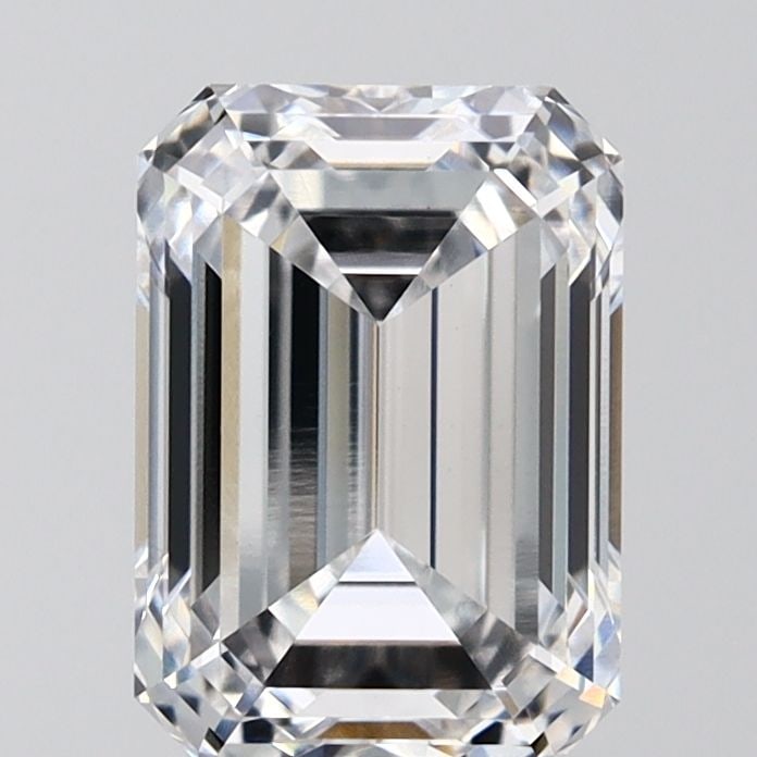 Loose Diamond - EMERALD 2.04ct D VVS2: Loose Diamond - EMERALD 2.04ct D VVS2 Source: This is a real non-mined Diamond that has been grown in a lab Shape: EMERALD Carats: 2.04 Color: D Clarity: VVS2 Certification: IGI Video: