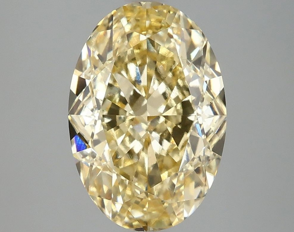 Loose Diamond - OVAL 4.02ct Fancy Intense Yellow VS1 (1 of 1)
