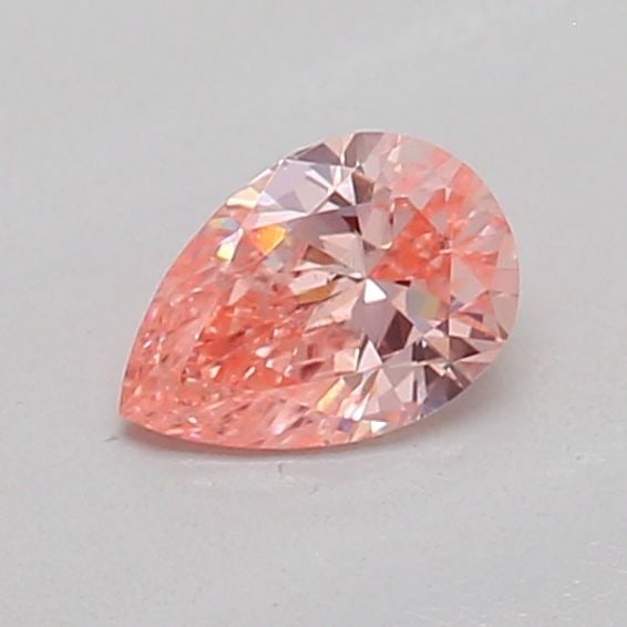 Loose Diamond - PEAR 0.23ct Fancy Vivid Pink VS2: Loose Diamond - PEAR 0.23ct Fancy Vivid Pink VS2 Source: This is a real non-mined Diamond that has been grown in a lab Shape: PEAR Carats: 0.23 Color: Fancy Vivid Pink Certification: IGI Additional