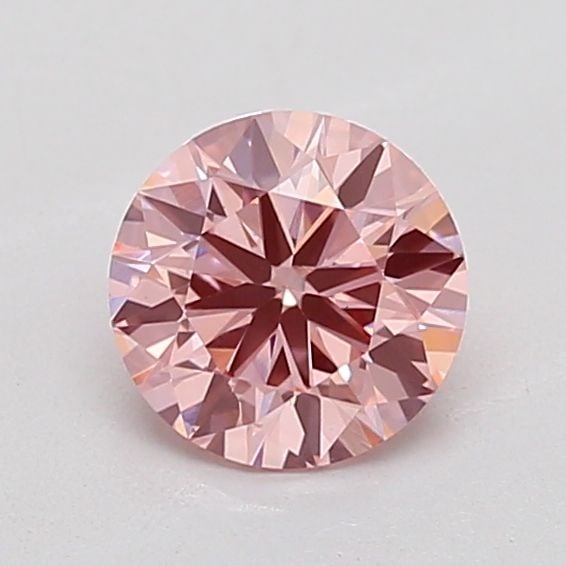 Loose Diamond - ROUND 0.8ct Fancy Vivid Pink VVS2: Loose Diamond - ROUND 0.8ct Fancy Vivid Pink VVS2 Source: This is a real non-mined Diamond that has been grown in a lab Shape: ROUND Carats: 0.8 Color: Fancy Vivid Pink Certification: NONE Additional 