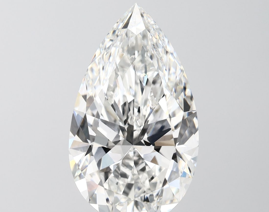 Loose Diamond - PEAR 9.54ct F VVS2: Loose Diamond - PEAR 9.54ct F VVS2 Source: This is a real non-mined Diamond that has been grown in a lab Shape: PEAR Carats: 9.54 Color: F Clarity: VVS2 Certification: IGI Video: