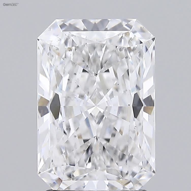 Loose Diamond - RADIANT 2.16ct F SI1: Loose Diamond - RADIANT 2.16ct F SI1 Source: This is a real non-mined Diamond that has been grown in a lab Shape: RADIANT Carats: 2.16 Color: F Clarity: SI1 Certification: GIA Video: