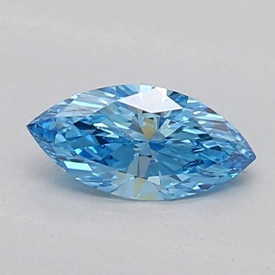 Loose Diamond - MARQUISE 0.19ct Fancy Vivid Blue VS1: Loose Diamond - MARQUISE 0.19ct Fancy Vivid Blue VS1 Source: This is a real non-mined Diamond that has been grown in a lab Shape: MARQUISE Carats: 0.19 Color: Fancy Vivid Blue Certification: IGI Video