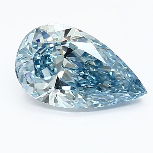 Loose Diamond - PEAR 1.09ct Fancy Vivid Blue VS1: Loose Diamond - PEAR 1.09ct Fancy Vivid Blue VS1 Source: This is a real non-mined Diamond that has been grown in a lab Shape: PEAR Carats: 1.09 Color: Fancy Vivid Blue Certification: IGI Video: