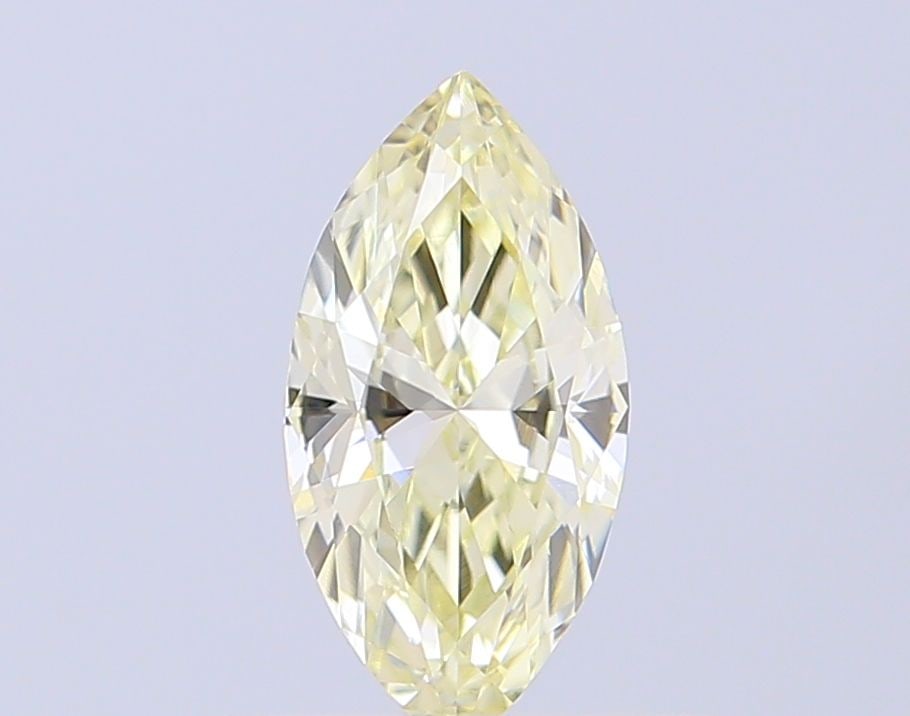 Loose Diamond - MARQUISE 0.53ct Fancy Yellow VS1: Loose Diamond - MARQUISE 0.53ct Fancy Yellow VS1 Source: This is a real non-mined Diamond that has been grown in a lab Shape: MARQUISE Carats: 0.53 Color: Fancy Yellow Certification: NONE Additional i