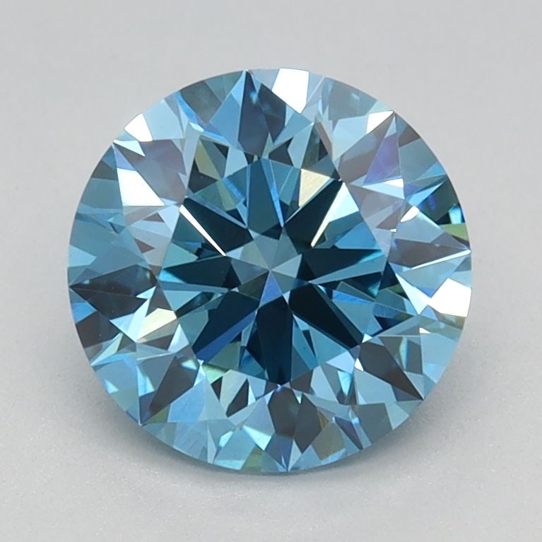 Ideal Loose Diamond - ROUND 1.43ct Fancy Vivid Blue VS1: Ideal Loose Diamond - ROUND 1.43ct Fancy Vivid Blue VS1 Source: This is a real non-mined Diamond that has been grown in a lab Shape: ROUND Carats: 1.43 Color: Fancy Vivid Blue Certification: IGI